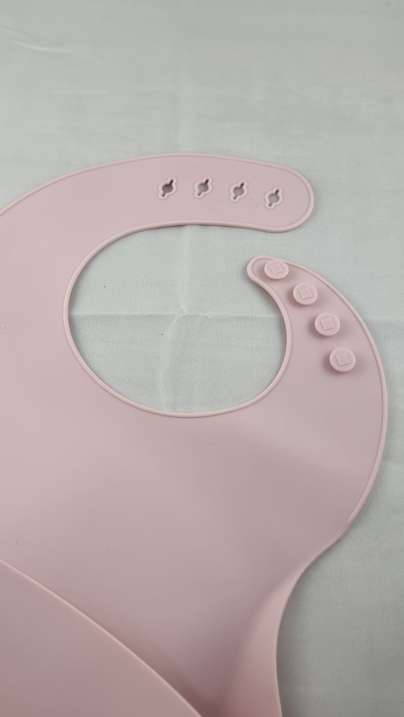Siliconen slab Baby Pink met verstelbare sluiting