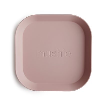Mushie bord vierkant Blush. Product foto