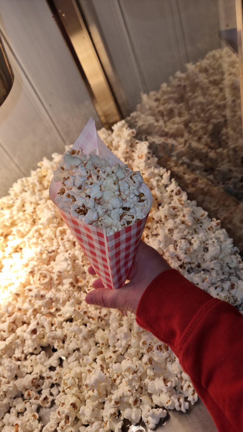 Popcorn ingrediënten inclusief popcornzakje
